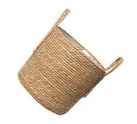 FUNOMOCYA 1pc Straw Flower Pot Rattan Laundry Hamper Wedding Table Decor Nordic Decor Decorative Plant Pot Planter Plant Baskets Indoor Flowerpot Bucket Flower Planter Succulent Planter
