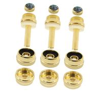 FUNOMOCYA 1set Elegant Trumpet Valve Finger Button Piston Button Buckle Accessories for Musical Instruments Repair Kit Portable Tool for Trumpet Maintenance and Aesthetics