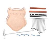 FUNOMOCYA 1set Key Kalimba Thumb Piano Kit Musical Instrument for Beginners Boys and Girls Parts for Custom Assembly for Christmas Birthdays