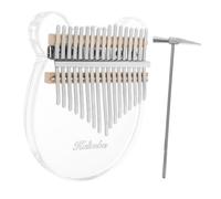 FUNOMOCYA 1set Keys Kalimba Thumb Piano Beautiful Sound Portable Musical Instrument for Beginners Complete Accessories for Relaxation and Performance
