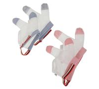 FUNOMOCYA 2 Pairs Gloves Breathable Mesh Stop Thumb Finger Prevention Protective Mittens for Boys