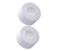 FUNOMOCYA 2 Rolls Breathable Hat Sweat Liners Portable Absorption Pads Sticky Sweat Protectors for Collar and Hat Lining Multi-functional with Adhesion Safe Non-woven Fabric for Shirts and