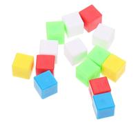 FUNOMOCYA 200 Pcs Colorful Small Cubes Geometry Teaching Aids for Elementary Math DIY Cube Blocks Educational Manipulatives for Shape Recognition Creativity and Learning
