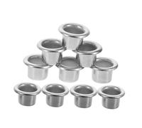 FUNOMOCYA 20pcs 9x9mm Metal Drum Air Vent Covers Snare Drum Percussion Instrument Accessories Ventilation Hole Replacement Airflow and Breathing Port