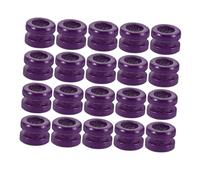 FUNOMOCYA 20pcs Colorful Guitar String Ball End Beads High Strength Metal Acoustic Folk String Accessories Durable Tailpiece Components for Ukulele Mandolin Classical Guitar