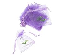 FUNOMOCYA 20pcs Drawstring Pouch Sachet Bags Empty for Organza Mesh Bags for Dried Flowers