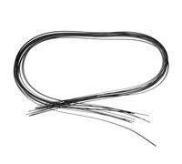 FUNOMOCYA 20pcs Flexible Guitar Binding Purfling Strips Decorative Edging for Acoustic Classical Ukulele Black Trims for Unique Inlay