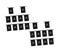 FUNOMOCYA 20pcs Halloween Bags Durable Storage Pouches for Safe Material for Repeated Use for Halloween Parties Thanksgiving Day Dead Celebrations