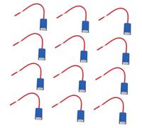 FUNOMOCYA 20pcs Socket Lamp Connector Headlight Socket Wiring Harness Lamp Connector Base Car Front Headlight Holder Female Ceramic Light Plug Ceramic