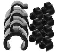 FUNOMOCYA 20pcs Tripod Wire Clip Mic Cable Holder Cord Organizer Plastic Clip for Microphone Stand Phone Stand Cable Tie Mount Use during Live Streaming Recording