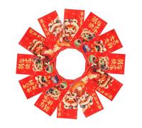FUNOMOCYA 20Pcs Year Snake Red Envelopes Lunar Year Hongbao with Thick Paper Crafting and Vibrant Printing Chinese Snake Designs for Wedding Birthday Festive Money Packets