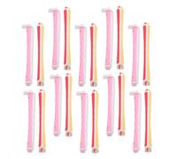 FUNOMOCYA 24pcs Curling Rods Hair Perm Rods with Dual-color Design Made of Sturdy Pp Material Suitable for Different Hair Types for DIY Home Use and Salon Styling