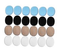 FUNOMOCYA 24pcs Silicone Drum Snare Mute Mat for Controlling Drum Self-adhesive Mute Mat Damper Practice Pad Kit Accessories