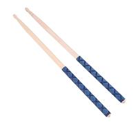 FUNOMOCYA 2pairs Maple Wood Drumsticks with Smooth Surface for Comfortable Grip Adults and Beginners for Drumming Performance Includes Soft Storage Bag