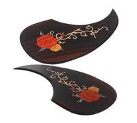 FUNOMOCYA 2pcs Acoustic Guitar Pickguard Scratch Plate Adhesive Guitar Protective Gear for Fits Single Cutaway Style Includes Double-sided Tape for Direct Installation