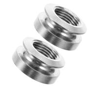 FUNOMOCYA 2pcs Acoustic Guitar Pickup Endpin Caps Strap Button Replacement for Easy Installation Smooth Rounded Design for Electric Acoustic Guitars