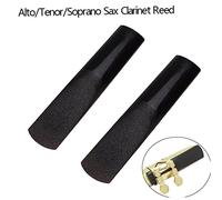 FUNOMOCYA 2pcs Alto Saxophone Reeds Strength Clarinet Reed Resin Woodwind Accessories
