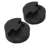 FUNOMOCYA 2Pcs Black Violin Mutes Practice Silencers, Sound Reduction Accessories for Quiet Training and Violin Practice, Suitable for Beginners and Professionals