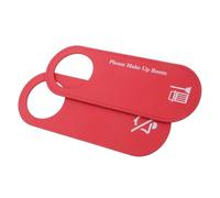 FUNOMOCYA 2PCS Do Not Disturb Door Sign Double Sided PU Leather Door Hanger Privacy Tag for Hotel Office Home Bedroom Stitched Material Fits Various