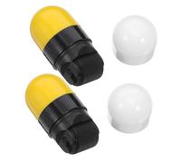 FUNOMOCYA 2pcs Dual-Head Confidential Roller Stamp for Identity Protection Instant Privacy Ink Seal for Address Blockout Versatile Security Ink Stamper with Wide Redacting Roller Portable