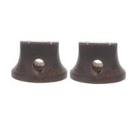 FUNOMOCYA 2pcs Ebony Erhu Bridge for Erhu Using Bridge Chinese Musical Instrument Parts Lovers