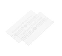 FUNOMOCYA 2pcs Fire Alarm Manual Switch Cover Clear Glass Replacement High Temperature Resistant Fire Safety Breakage for Emergency Call Points