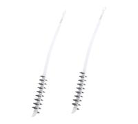 FUNOMOCYA 2pcs Flexible Washer Cleaning Brushes with Extended Handles for Drum Washing Machine Inner Wall and Crevice Cleaning Tool Multi-functional Appliance Scrubber