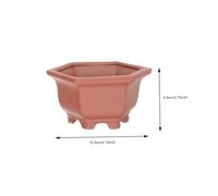 FUNOMOCYA 2pcs Flower Succulents Planter Planters Household Plant Container Quirky Plant Pots Clay Small Terracotta Pots Terracotta for Indoor