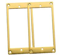 FUNOMOCYA 2pcs Guitar Pickups Frames Replacement Brass Protectors for Electric Guitar Pickup Covering Frame Protecting Your in Performance