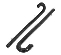 FUNOMOCYA 2pcs Inflatable Walking Cane PVC Party Balloons Costume Props for Events and Performances Lightweight Inflatable Crutch for Adults Portable Fun Decoration Accessories