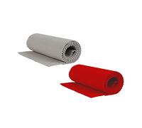 FUNOMOCYA 2pcs Keys Piano Keyboard Cover Dustproof Cotton Protectors for Electronic and Digital Pianos Washable Grey and Red Cloth Lightweight and Versatile Keyboard Dust Cover