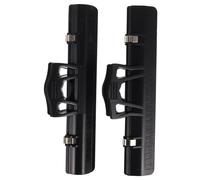 FUNOMOCYA 2pcs Large Black Plastic Music Sheet Clips Piano Page Holders Thickened Wide Music Stand Clips for Instrument Notes and Book Paper Clamp