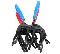 FUNOMOCYA 2Pcs Large Three-Tooth Iron Fish Gripper Clamp Grabber Controller Fish Grip Holder Fishing Accessory for Outdoor Fishing