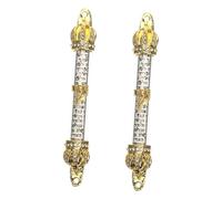 FUNOMOCYA 2pcs Metal Mezuzah Door Plaques with Biblical Scripture Inscription for Jewish Home Blessing and Protection Religious Decor Suitable for Ceremonies and Gift Giving