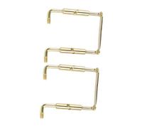 FUNOMOCYA 2pcs Metal Violin Chinrest Screws for Violin Rest Easy Installation Parts