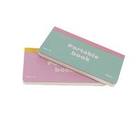 FUNOMOCYA 2Pcs Mini Pocket Notebooks for Work and School, Undated Daily To-Do Planner with Weekly Organizer, 25X8Cm Small Journal Notepad for Nurses and Meeting Agendas