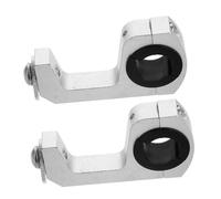 FUNOMOCYA 2pcs Motorcycle Modified Handguard Brackets for Handlebars Fat Clamp Mounting Accessory for Offroad Atv Dirt Bikes Easy Installation Fit Ergonomic Protection