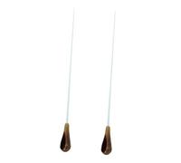 FUNOMOCYA 2pcs Music Baton for Conducting Resin Material for Senior Marching Band Stage Use Portable Supply for Orchestra