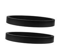 FUNOMOCYA 2pcs Nonslip Silicone Propane Tank Holder Rings Cylinders Black Propane Cylinder Ring Base Brackets for Outdoor Camping and Grilling Safety