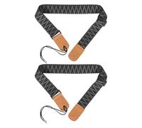 FUNOMOCYA 2pcs Nylon Ukulele Strap Adjustable Comfortable Shoulder Strap for Soprano Concert Tenor Baritone Ukulele Guitar