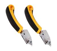 FUNOMOCYA 2PCS Plastic Handle Staple Remover Tool Multifunction Handheld for Home Office Woodwork and Picture Frame Nail Removal