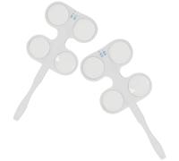 FUNOMOCYA 2pcs Portable Optical Flipper to Vision Training Tools for Optometry Test and Coordination Experiment Lightweight Design for Amblyopia and Eye Exercise Use