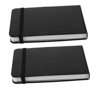 FUNOMOCYA 2pcs Portable Watercolor Pad Blank Pages for Outdoor Painting Travel Lightweight Watercolor Journal for Artists and Drawing Media