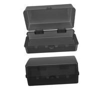 FUNOMOCYA 2pcs Power Strip Case Outdoor Lockable Socket Protective Box for Electric Vehicle Charging Weatherproof Electrical Outlet Cover Rainproof Theft Power Cord Safety Enclosure