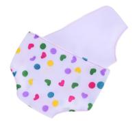 FUNOMOCYA 2pcs Reusable Cloth Doll Diapers Adjustable Doll Underwear Training Pants for Pretend Play Nurturing and Dress Up