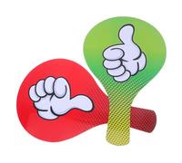 FUNOMOCYA 2Pcs Reusable Thumbs Down Voting Paddles Teacher Classroom Judging Boards with Smooth Edges for Student Interaction and Assessment