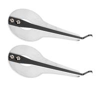 FUNOMOCYA 2Pcs Russian Jaw Harp Mini Harp Beginner Set Portable Metal Mouth Instrument Traditional Ethnic Musical Instrument for Adults and Stage Performance