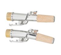 FUNOMOCYA 2pcs Saxophone Accessories Kit Soprano Sax Saxophone Mouthpiece Cap Home Music Instrument Parts