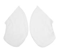 FUNOMOCYA 2pcs Sew-in Side Pocket Cotton Pocket Cloth White Secure Storage for Linen and Denim Beginner DIY Sewing Repair Projects Daily Commutes