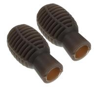 FUNOMOCYA 2pcs Silicone Drumstick Caps for Practice Drum Dampeners for Silent Playing Protect Heads from Damage Go Musicians